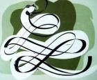 Το φίδι, το σύμβολο του φιδιού, Έτος του Snake. Το έκτο του κινεζικού σημάδια ωροσκόπιο